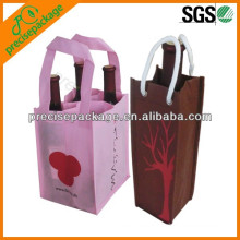 cute mini nonwoven wine bottle bag